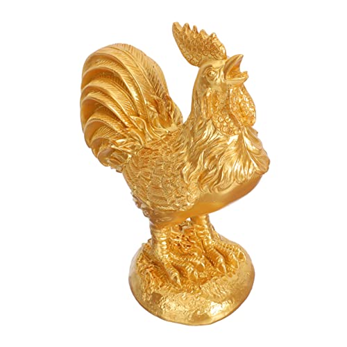 ERINGOGO Dekorativer Hahn Resin Zartes Für Ostern Feng Shui Als Tischdeko Für Zuhause Goldene Hühnerfigur Für Und Glück ERINGOGO Dekorativer Hahn Resin Zartes Für Ostern Feng Shui Als Tischdeko Für Zuhause Goldene Hühnerfigur Für Und Glück von ERINGOGO
