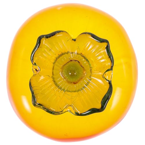 ERINGOGO Desktop-Ornamente Schmücken Tischplatte Kernstück Küchentisch Prunkstück Kaki-Ornament Tischzentrum Verlassen Persimmon Szenenlayout Hausbedarf Yellow Glas ERINGOGO Desktop-Ornamente Schmücken Tischplatte Kernstück Küchentisch Prunkstück Kaki-Ornament Tischzentrum Verlassen Persimmon Szenenlayout Hausbedarf Yellow Glas von ERINGOGO