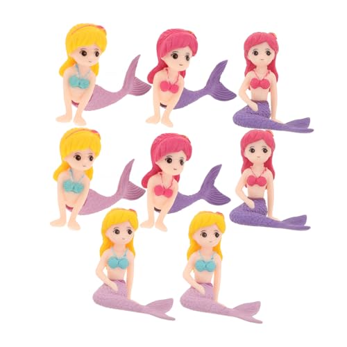 ERINGOGO Detaillierte Meerjungfrau-kuchendekorationen – 8 Miniatur-meerjungfrauenfiguren Für Party- Und Aquarium-dekoration ERINGOGO Detaillierte Meerjungfrau-kuchendekorationen – 8 Miniatur-meerjungfrauenfiguren Für Party- Und Aquarium-dekoration von ERINGOGO