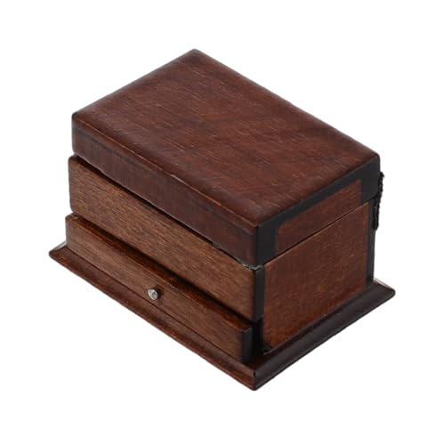ERINGOGO Dollhouse Miniatur-nähkästchen Aus Holz Puppenhaus Zubehör Realistische Deko Für Miniaturen Praktische Aufbewahrung Für Nähutensilien Vintage Design ERINGOGO Dollhouse Miniatur-nähkästchen Aus Holz Puppenhaus Zubehör Realistische Deko Für Miniaturen Praktische Aufbewahrung Für Nähutensilien Vintage Design von ERINGOGO