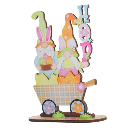 ERINGOGO Easter Wooden Sign Bunte Holzdekoration Für Ostern Kreative GNOME Tischdekoration Frühlingsmittelpunkt Für Zuhause Und Partys Charmante Für Familie Und Freunde ERINGOGO Easter Wooden Sign Bunte Holzdekoration Für Ostern Kreative GNOME Tischdekoration Frühlingsmittelpunkt Für Zuhause Und Partys Charmante Für Familie Und Freunde von ERINGOGO