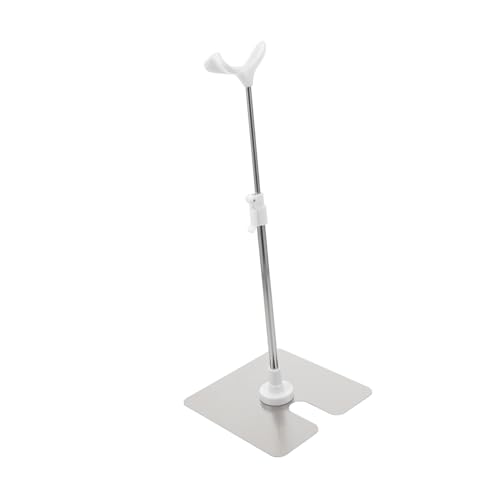 ERINGOGO Edelstahl Puppenständer mit Stabilem Flachboden Robustes Doll Support Rack für Puppen Leichter Tragbarer Displayhalter für Sammler und Puppenliebhaber Einsetzbar von ERINGOGO
