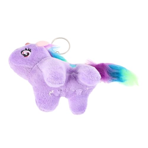 ERINGOGO Einhorn Schlüsselanhänger Kuscheltier Einhornplüsch Einhorn stickig lustiger schlüsselanhänger Einhorn-Schlüsselanhänger für Rucksack Plüsch-Taschenanhänger Legierung Violett ERINGOGO Einhorn Schlüsselanhänger Kuscheltier Einhornplüsch Einhorn stickig lustiger schlüsselanhänger Einhorn-Schlüsselanhänger für Rucksack Plüsch-Taschenanhänger Legierung Violett von ERINGOGO