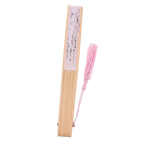 ERINGOGO Faltbarer Handfächer Hochzeit Uv Beständig Leichter Fächer für Tanz Foto Requisiten Design Souvenir Vielseitig für Party und Feier von ERINGOGO
