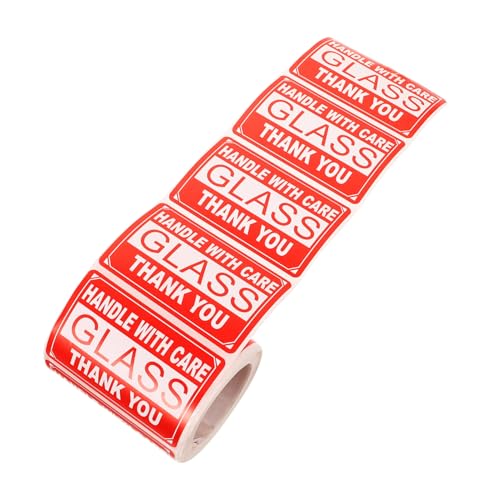 ERINGOGO Fragile Warnaufkleber Selbstklebend Verpackungsaufkleber für Zerbrechliche Waren Schutzetiketten für Versand Sichtbar und Einfach Anzubringen ERINGOGO Fragile Warnaufkleber Selbstklebend Verpackungsaufkleber für Zerbrechliche Waren Schutzetiketten für Versand Sichtbar und Einfach Anzubringen von ERINGOGO