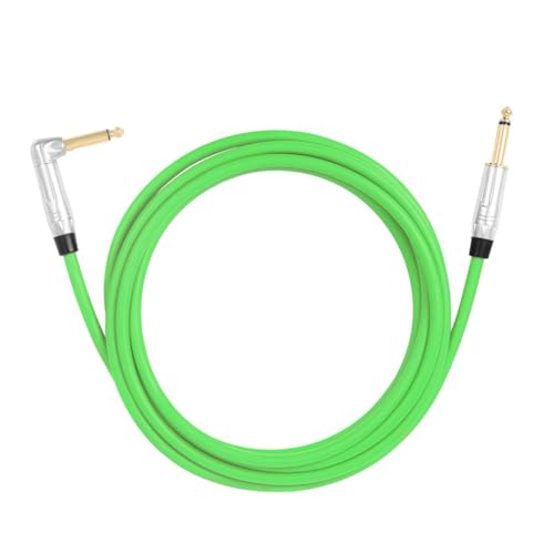 ERINGOGO Gitarrenkabel für Geräuschreduzierung Flexibles Audiokabel für Gitarre und Bass Hochwertiges Instrumentenkabel für Musiker und Audioenthusiasten von ERINGOGO