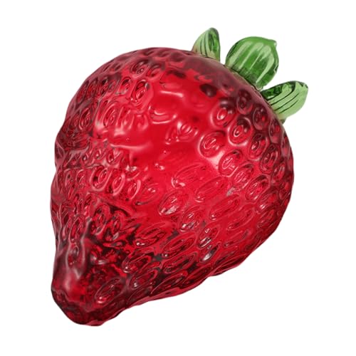 ERINGOGO Glas-erdbeer- Kristall-Ornamente Bezauberndes Design Für Schreibtisch Und Nachttisch Frühlingsgeschenk ERINGOGO Glas-erdbeer- Kristall-Ornamente Bezauberndes Design Für Schreibtisch Und Nachttisch Frühlingsgeschenk von ERINGOGO
