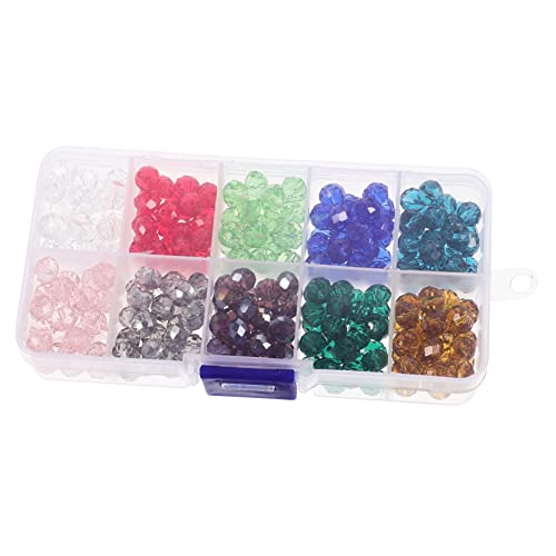 ERINGOGO Glasperlen DIY Schmuck Bastelperlen für Halsketten und Armbänder Facettierte Glaslose Perlen Bastelmaterial für Kreative Projekte und Dekorationen ERINGOGO Glasperlen DIY Schmuck Bastelperlen für Halsketten und Armbänder Facettierte Glaslose Perlen Bastelmaterial für Kreative Projekte und Dekorationen von ERINGOGO