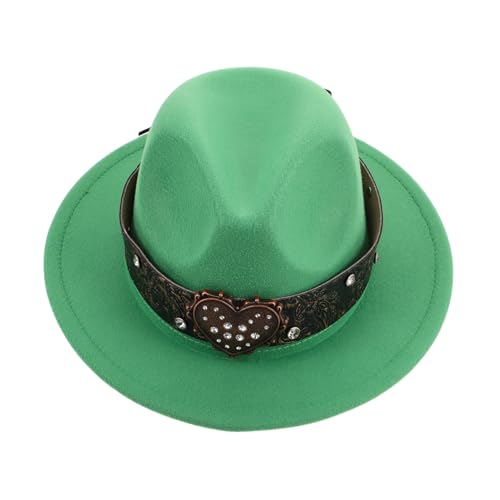 ERINGOGO Grüner Patrick's Day Hut Für Erwachsene Irischer Partyhut Mit Grünen Verzierungen Vielseitiges Kostümzubehör Für Festivals Und Feiern Passend Für Verschiedene Kopfgrößen ERINGOGO Grüner Patrick's Day Hut Für Erwachsene Irischer Partyhut Mit Grünen Verzierungen Vielseitiges Kostümzubehör Für Festivals Und Feiern Passend Für Verschiedene Kopfgrößen von ERINGOGO