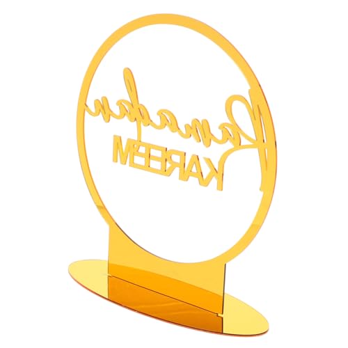 ERINGOGO Halbmond-Buchstabentisch Kreis moderne Einrichtung Wohnkultur Dekorationen Ornament Eid Mubarak-Dekoration Eid Mubarak Tischschmuck Eid-Mond-Dekoration Eid-Dekoration Acryl ERINGOGO Halbmond-Buchstabentisch Kreis moderne Einrichtung Wohnkultur Dekorationen Ornament Eid Mubarak-Dekoration Eid Mubarak Tischschmuck Eid-Mond-Dekoration Eid-Dekoration Acryl von ERINGOGO