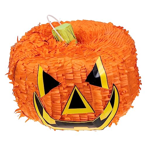 ERINGOGO Halloween-Party-Pinata Halloween Candy Bags Halloween-Partygeschenk Plüsch halloween costume halloween kleidung Halloween-Pinata-Hängedekoration Piñata schmücken Papier Orange von ERINGOGO