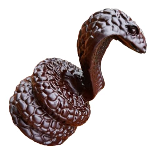 ERINGOGO Holz Schlangenfigur Handgeschnitzt Für Wohnraum Und Büroeinrichtung Künstlerische Tier-skulptur Für Schlafzimmer Oder Wohnzimmer Elegantes Dekorationsstück ERINGOGO Holz Schlangenfigur Handgeschnitzt Für Wohnraum Und Büroeinrichtung Künstlerische Tier-skulptur Für Schlafzimmer Oder Wohnzimmer Elegantes Dekorationsstück von ERINGOGO