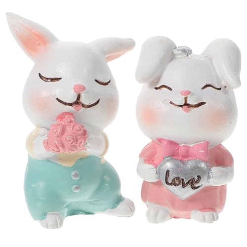 ERINGOGO Hasengeburtstagsfeierdekorationen Hasenaufsatz Für Kuchen Hasentiere Figur Kuchen -toper -figuren Für Hochzeit Hasenfigur-kuchenaufsatz Hasen-kuchen-topper Kaninchendekoration ERINGOGO Hasengeburtstagsfeierdekorationen Hasenaufsatz Für Kuchen Hasentiere Figur Kuchen -toper -figuren Für Hochzeit Hasenfigur-kuchenaufsatz Hasen-kuchen-topper Kaninchendekoration von ERINGOGO