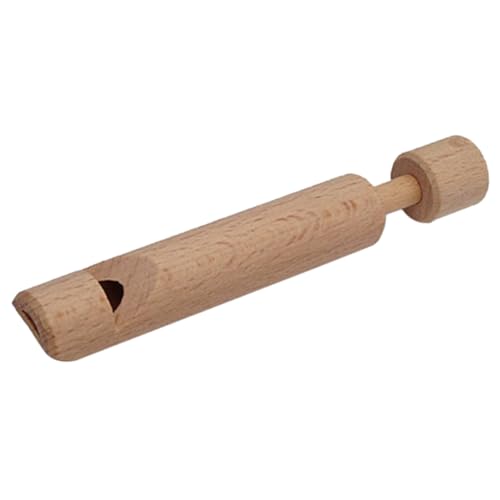 ERINGOGO Hölzerne Push Pull Holzflöte für Frühkindliche Bildung Leichtes Musikinstrument für Partys und Reisen Fördert Musikalische Fähigkeiten von ERINGOGO