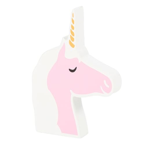 ERINGOGO Holz Einhorn Kopf Deko Ornament Einzigartige Handgefertigte Holzfigur Kompakt und Robust für Schreibtisch Regal Wohnzimmer und Kinderzimmer Kreative Geschenkidee für ERINGOGO Holz Einhorn Kopf Deko Ornament Einzigartige Handgefertigte Holzfigur Kompakt und Robust für Schreibtisch Regal Wohnzimmer und Kinderzimmer Kreative Geschenkidee für von ERINGOGO