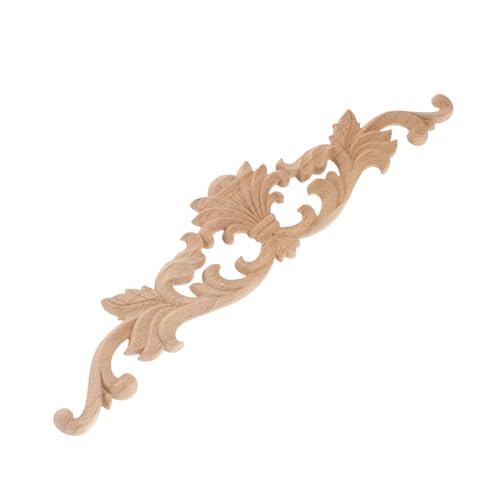 ERINGOGO Holz Geschnitzte Applikation im Vintage Stil Unlackiertes Möbeldekor für Wand Tür und Möbel für DIY Projekte und Kreative Holzarbeiten ERINGOGO Holz Geschnitzte Applikation im Vintage Stil Unlackiertes Möbeldekor für Wand Tür und Möbel für DIY Projekte und Kreative Holzarbeiten von ERINGOGO