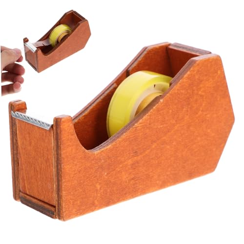 ERINGOGO Holz Klebebandabroller Tischgerät mit Niedlichem Tierdesign Langlebiger Tape Cutter Praktischer Tape Halter für Vielseitige Anwendungen im Büro und Haushalt Kompakt und Robust ERINGOGO Holz Klebebandabroller Tischgerät mit Niedlichem Tierdesign Langlebiger Tape Cutter Praktischer Tape Halter für Vielseitige Anwendungen im Büro und Haushalt Kompakt und Robust von ERINGOGO