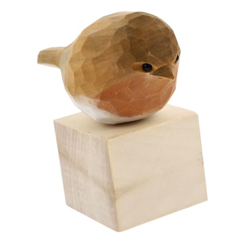 ERINGOGO Holz Vogel Modell Handgefertigtes Lebensechte Ornamente für Schlafzimmer und Büro Langlebiges Holz Tischdekoration ERINGOGO Holz Vogel Modell Handgefertigtes Lebensechte Ornamente für Schlafzimmer und Büro Langlebiges Holz Tischdekoration von ERINGOGO