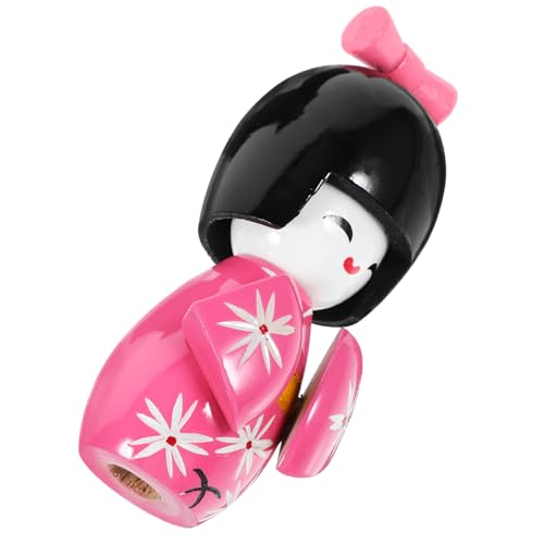ERINGOGO Japanische Kokeshi-Puppe Kimono-Puppenhandwerk für zu Hause Mädchen Kimono Puppe Partyverzierung Kimonopuppe im japanischen Stil Home Ornament Holz von ERINGOGO