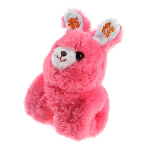 ERINGOGO Kaninchenpuppe Tier Schlagband Hasen Schlagarmbänder Partyzubehör Gefülltes Hasen Schlagarmband Schlagarmband Tiere Party Schlagarmbänder Schnapparmbänder Partygeschenk Rosa von ERINGOGO