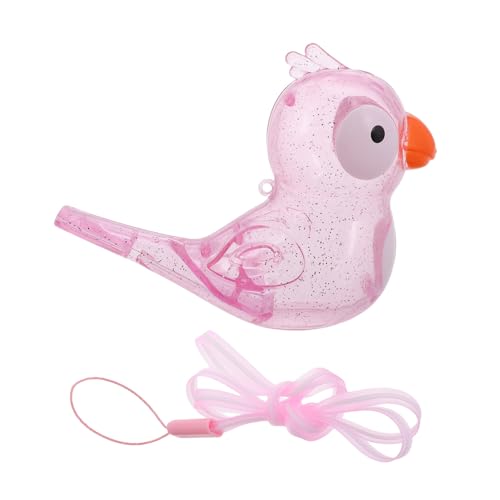 ERINGOGO Kinderpfeife Wasservogel Transparentes lustiges Musikinstrument für Vogelpfeife für Cartoon-Pfeifen-Requisiten Partypfeifen Plastik Rosa ERINGOGO Kinderpfeife Wasservogel Transparentes lustiges Musikinstrument für Vogelpfeife für Cartoon-Pfeifen-Requisiten Partypfeifen Plastik Rosa von ERINGOGO