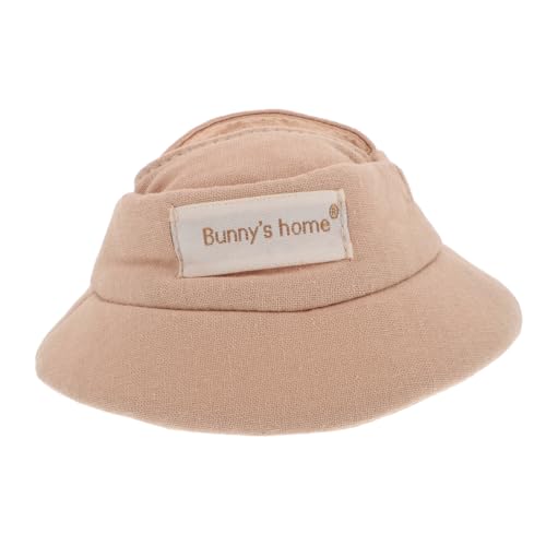 ERINGOGO Kleberpuppenhut kreatives verschleißfeste Puppenversorgung Puppenhüte Miniaturhüte für Partys Puppenmütze Mini-Miniatur-Hut Mini-Hüte Kleiner Hut Mini-Hut Polyester Khaki von ERINGOGO
