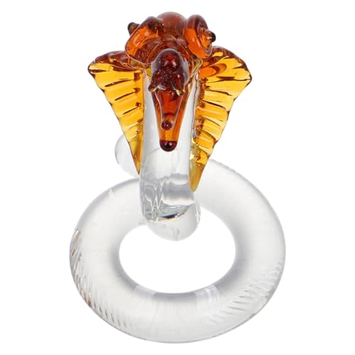 ERINGOGO Einzigartige Schlangenskulptur Aus Glas Schlange Heimdekoration Mini-schlangenstatue Entzückendes Schlangenornament Gefertigt Für Das Wohnzimmer ERINGOGO Einzigartige Schlangenskulptur Aus Glas Schlange Heimdekoration Mini-schlangenstatue Entzückendes Schlangenornament Gefertigt Für Das Wohnzimmer von ERINGOGO