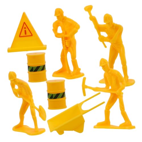 ERINGOGO Konstruierte Kuchendekoration Simulationsarbeiterfiguren Minifiguren Mini-Bauarbeiterstatue Bauarbeitermodell Bauarbeiter-Figurenspielzeug Sandtisch-Arbeiterzubehör Plastik ERINGOGO Konstruierte Kuchendekoration Simulationsarbeiterfiguren Minifiguren Mini-Bauarbeiterstatue Bauarbeitermodell Bauarbeiter-Figurenspielzeug Sandtisch-Arbeiterzubehör Plastik von ERINGOGO
