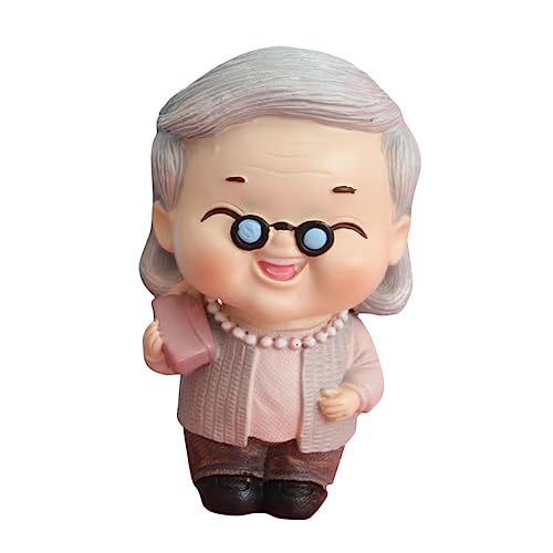 ERINGOGO Kuchendekoration Figur Großeltern Aus Resin Nostalgische Tortenfigur Für Geburtstagsfeiern Tischdeko Für Kuchen Und Leicht Und Platzsparend Lebendige ERINGOGO Kuchendekoration Figur Großeltern Aus Resin Nostalgische Tortenfigur Für Geburtstagsfeiern Tischdeko Für Kuchen Und Leicht Und Platzsparend Lebendige von ERINGOGO