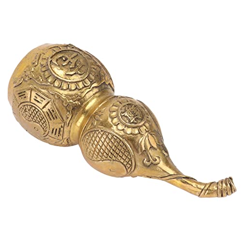 ERINGOGO Kürbisförmiges Ornament aus Messing Segen Handwerk Tischdekor für Zuhause Büro und Geschäft Kreatives Kalabassendesign Langlebig und Bruchsicher ERINGOGO Kürbisförmiges Ornament aus Messing Segen Handwerk Tischdekor für Zuhause Büro und Geschäft Kreatives Kalabassendesign Langlebig und Bruchsicher von ERINGOGO