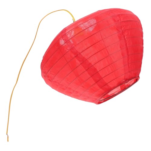 ERINGOGO Laterne dekorative Lampe chinesische hängende Laterne chinesische partydekorationen Izakaya Lantern traditionelle Laternen Vietnamesische Laternen hängende Laternen Stahl rot von ERINGOGO