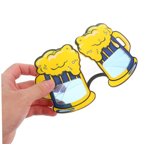 ERINGOGO Lustige Bierglas brille Party kostümzubehör Beer Mug Design Einzigartige Foto requisiten für Oktoberfest und Feierlichkeiten Blau Auffällige Partybrillen für Gruppenfotos ERINGOGO Lustige Bierglas brille Party kostümzubehör Beer Mug Design Einzigartige Foto requisiten für Oktoberfest und Feierlichkeiten Blau Auffällige Partybrillen für Gruppenfotos von ERINGOGO
