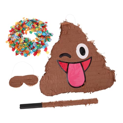 ERINGOGO Lustige Poop Pinata mit und Augenbinde Partyspiel für Erwachsene Witzige Partydekoration Prank Geburtstag Veranstaltung Zubehör Zufällige Farbe ERINGOGO Lustige Poop Pinata mit und Augenbinde Partyspiel für Erwachsene Witzige Partydekoration Prank Geburtstag Veranstaltung Zubehör Zufällige Farbe von ERINGOGO