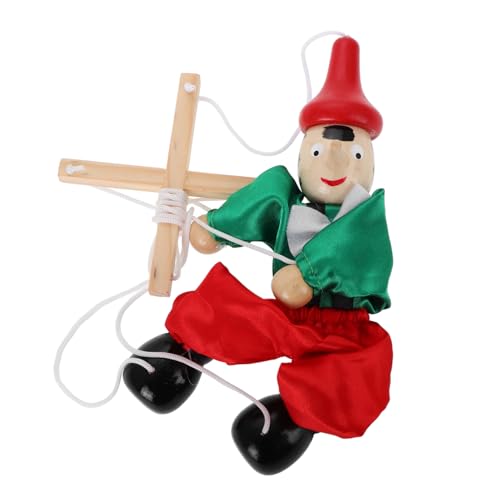 ERINGOGO Marionette Aus Holz Für Erwachsene Jungen Und Mädchen Unlackierte Holzfiguren Zufällige Farbe von ERINGOGO