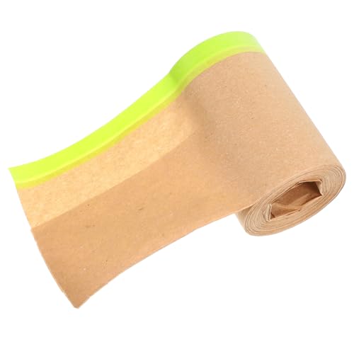 ERINGOGO Maskenschutzpapier Kfz -Klebeband Packpapier Kraft Abdeckpapier bemalen vorgeklebter Abdeckfilm Auto-Klebeband Autolackband Autoabdeckpapier auto klebeband Kraftpapier von ERINGOGO