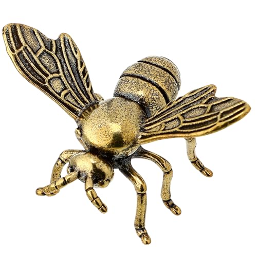ERINGOGO Messing Bienenfigur Bienendekoration Für Innenbereich Rustikales Messing Für Schreibtisch Oder Verschönerung Ihres ERINGOGO Messing Bienenfigur Bienendekoration Für Innenbereich Rustikales Messing Für Schreibtisch Oder Verschönerung Ihres von ERINGOGO