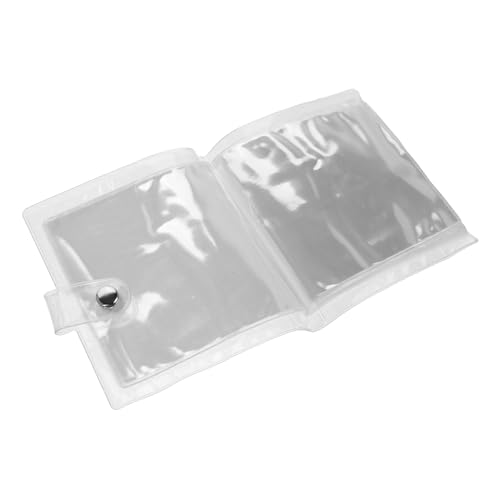 ERINGOGO Mini Fotoalbum mit Transparenten Hüllen Nachfüllbare Loose Leaf Seiten für Fotos und Kunstwerke zur Sicheren Aufbewahrung und Professionellen Präsentation von Bildern und von ERINGOGO