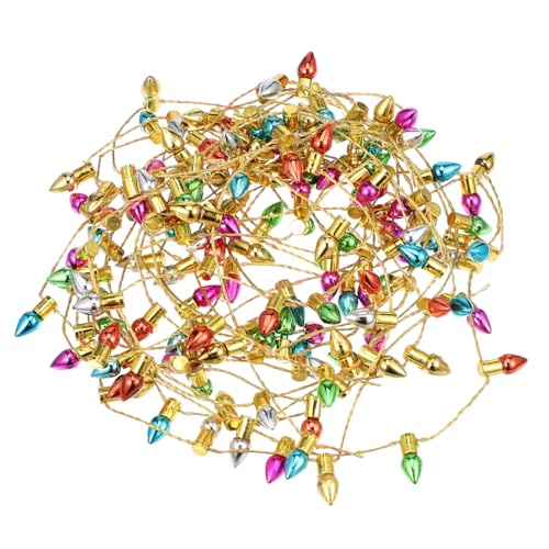 ERINGOGO Mini Lichterkette Bunt Mini Weihnachtsdeko Detailreiche LED Lichterkette für Puppenhaus DIY Weihnachtsbaum Dekoration Langlebig und Realistisch ERINGOGO Mini Lichterkette Bunt Mini Weihnachtsdeko Detailreiche LED Lichterkette für Puppenhaus DIY Weihnachtsbaum Dekoration Langlebig und Realistisch von ERINGOGO