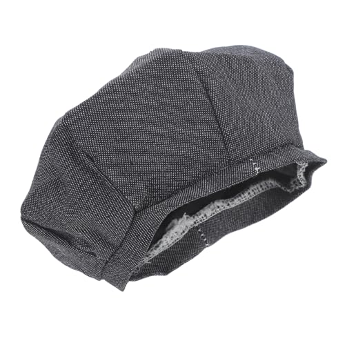 ERINGOGO Miniatur Puppenhut Aus Polyester Austauschbare Deko Hüte Für Kleine Puppen Für Partys Und Kreative Dekoration Tiefgrau von ERINGOGO