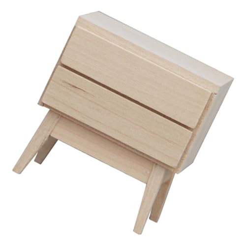 ERINGOGO Miniaturmöbel Puppenhaus Mini Kommode aus Naturbelassenem Holz Detailreiches Sideboard Modell für Miniaturhaus Dekoration Leichtes Miniaturmöbelstück für Wohn Arbeitsbereiche ERINGOGO Miniaturmöbel Puppenhaus Mini Kommode aus Naturbelassenem Holz Detailreiches Sideboard Modell für Miniaturhaus Dekoration Leichtes Miniaturmöbelstück für Wohn Arbeitsbereiche von ERINGOGO