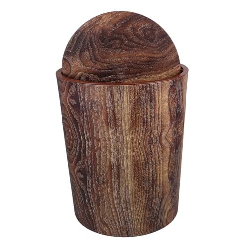 ERINGOGO Mülleimer Küchenmüll Kann Büro Müllbehälter Mülltonne Auf Dem Bauernhof Badezimmer Mülldosen Küchenabfalleimer Mit Deckel Mülldose Für Platz Büromüll Können Plastik Light Brown ERINGOGO Mülleimer Küchenmüll Kann Büro Müllbehälter Mülltonne Auf Dem Bauernhof Badezimmer Mülldosen Küchenabfalleimer Mit Deckel Mülldose Für Platz Büromüll Können Plastik Light Brown von ERINGOGO