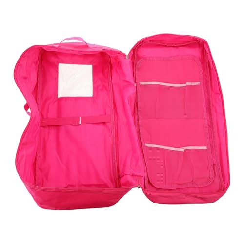 ERINGOGO Multi-funktions Puppenkleidung Aufbewahrungstasche Tragbare Tasche Für Puppenzubehör Kleidung Geeignet Für Reisen Und Outdoor-aktivitäten Robust Und Langlebig Für Puppen von ERINGOGO