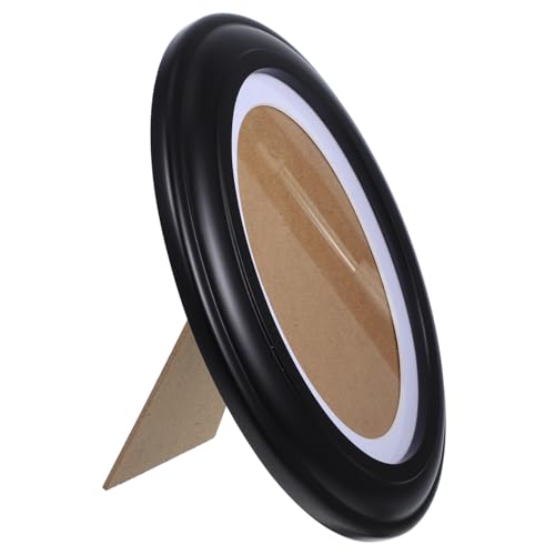 ERINGOGO Ovaler Holz Bilderrahmen Kreativer Fotohalter für Home Ornament Tischdisplay Rahmen für Erinnerungsfotos Wohnzimmer und Schlafzimmer von ERINGOGO