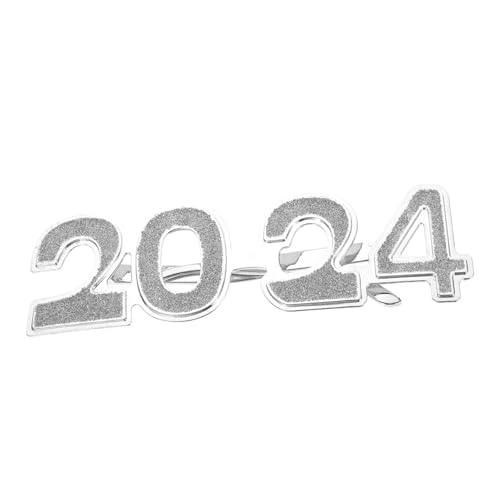 ERINGOGO Partybrille Lustige Zahlengläser aus Robustem Pc Material Auffällige Eyewear für Partydeko und Foto Requisiten Stylisch für Festival und Silvesterveranstaltungen ERINGOGO Partybrille Lustige Zahlengläser aus Robustem Pc Material Auffällige Eyewear für Partydeko und Foto Requisiten Stylisch für Festival und Silvesterveranstaltungen von ERINGOGO