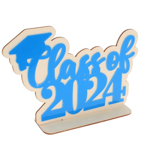 ERINGOGO Partyschmuck Abschlussfeier Holz Dekoration Für Stilvolle Zentrale Ornament Requisite Für Graduierungsfeiern Und Feierliche Anlässe ERINGOGO Partyschmuck Abschlussfeier Holz Dekoration Für Stilvolle Zentrale Ornament Requisite Für Graduierungsfeiern Und Feierliche Anlässe von ERINGOGO