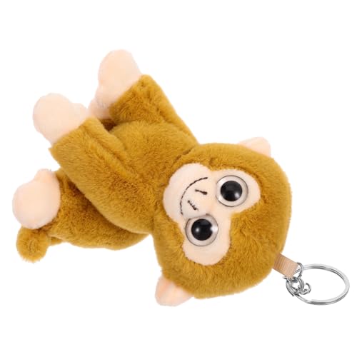 ERINGOGO Plüsch AFFE Schlüsselanhänger Lustiger Schlüsselring Für Taschen Dekoratives Kuscheltier Mit Schlüsselring Für Geschenke Und Partys ERINGOGO Plüsch AFFE Schlüsselanhänger Lustiger Schlüsselring Für Taschen Dekoratives Kuscheltier Mit Schlüsselring Für Geschenke Und Partys von ERINGOGO