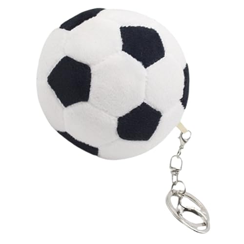 ERINGOGO Plüsch Fußball Schlüsselbund Flauschiger Anhänger für Taschen Handtaschen Sport Themenpartys Sicher ERINGOGO Plüsch Fußball Schlüsselbund Flauschiger Anhänger für Taschen Handtaschen Sport Themenpartys Sicher von ERINGOGO