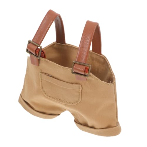 ERINGOGO Plüschpuppe Kleidung Baumwoll-Overall Für Puppen Verstellbar Austauschbare Outfits Denim-Look Zubehör Für Spielzeugfiguren Und Kleine Tiere ERINGOGO Plüschpuppe Kleidung Baumwoll-Overall Für Puppen Verstellbar Austauschbare Outfits Denim-Look Zubehör Für Spielzeugfiguren Und Kleine Tiere von ERINGOGO