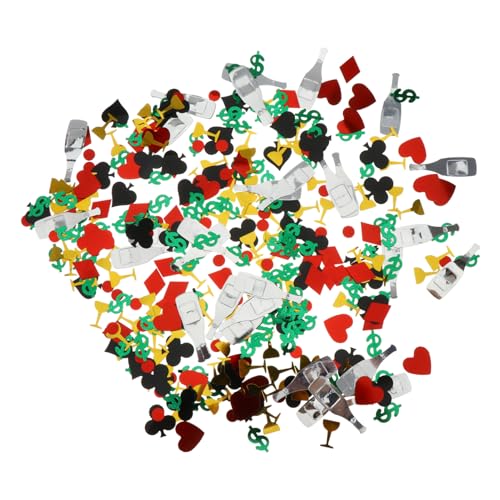 ERINGOGO Poker Konfetti Las Vegas Thema Tischdeko Spielkarten Streudeko Party Zubehör für Mottoparty und Foto Dekoration ERINGOGO Poker Konfetti Las Vegas Thema Tischdeko Spielkarten Streudeko Party Zubehör für Mottoparty und Foto Dekoration von ERINGOGO