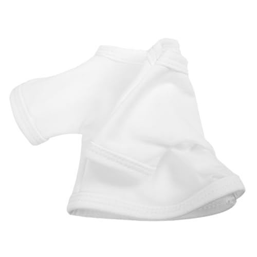 ERINGOGO Puppen T Shirt Kostüm aus Weichem Baumwollstoff Weiße Kurzärmelige Kleidung für Große Plüschtiere Modisch und Langlebig als Geschenk und Dekoration von ERINGOGO